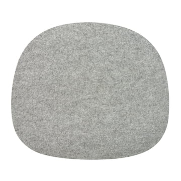 Seat Cushion Felt Round, Dark gray