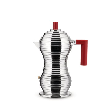 Alessi - Caffettiera La Conica manico blu - LONGHO