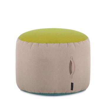 Hübsch Pouf - grigio - LIVING AND CO.