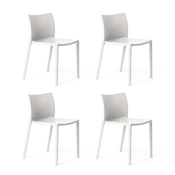 MAGIS set da 4 sedie AIR-CHAIR (Beige - Polipropilene) 